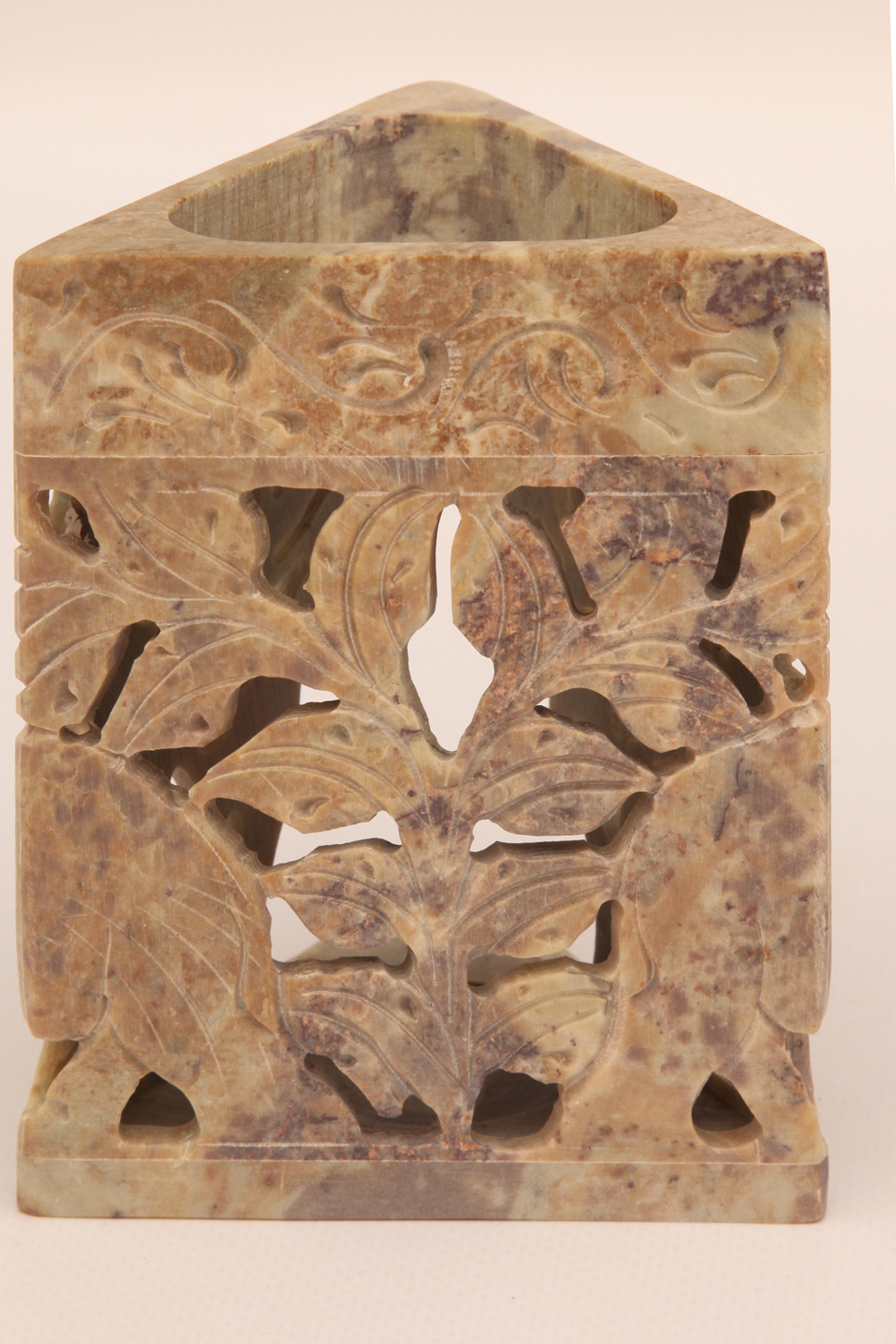 foto trojstrann� aromalampa 2015 - p��rodn� 13 cm